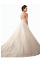 Comprare Avorio Abito da ballo Innamorato Raso Tulle Pizzo Abiti da sposa