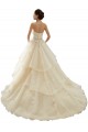Comprare Avorio & Champagne Abito da ballo Innamorato Tulle Pizzo Abiti da sposa