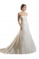 Comprare Avorio & Champagne Linea A Innamorato Tulle Pizzo Abiti da sposa
