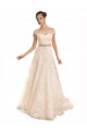 Comprare Avorio Linea A Pizzo Spiaggia Abiti da sposa