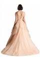 Comprare Avorio Linea A Tulle Abiti da sposa
