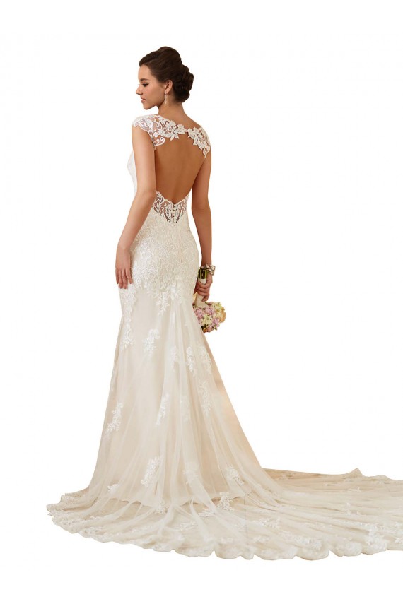Comprare Avorio Stile sirena Innamorato Pizzo Abiti da sposa