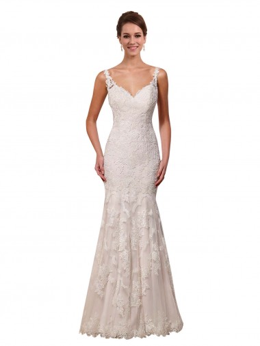 Comprare Avorio Stile sirena Innamorato Pizzo Abiti da sposa