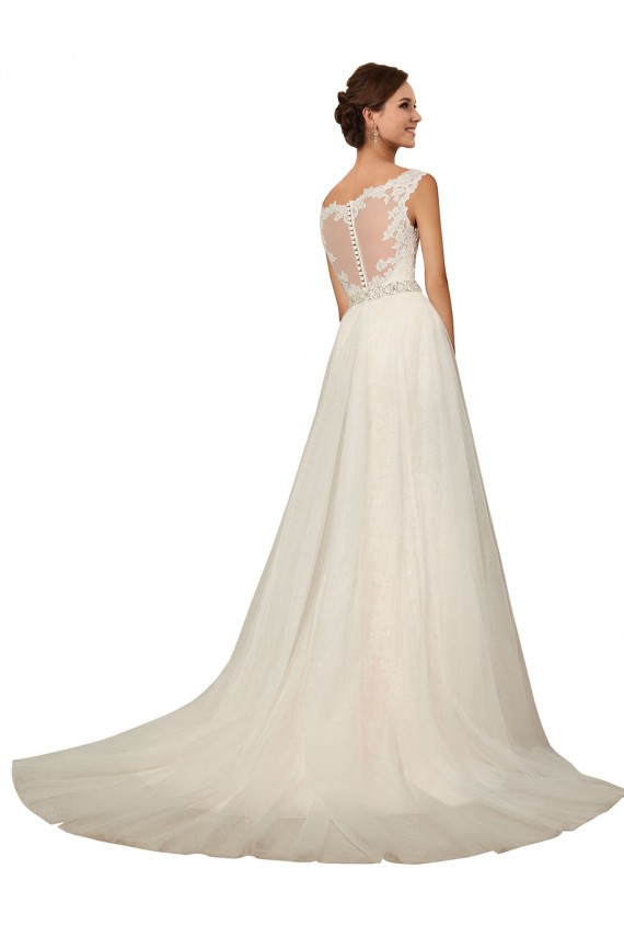 Comprare Avorio Stile sirena Innamorato Tulle Pizzo Abiti da sposa