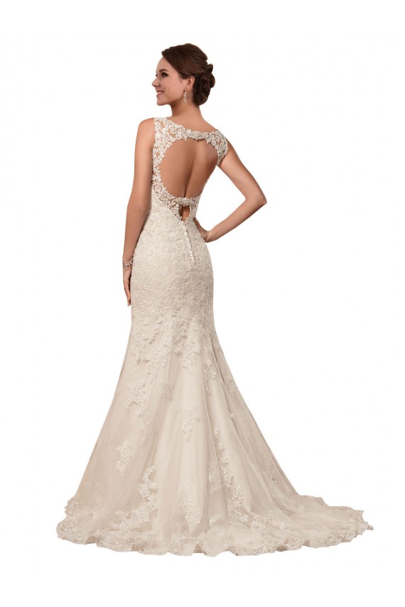 Comprare Avorio Stile sirena Innamorato Tulle Pizzo Abiti da sposa