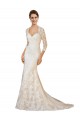 Comprare Avorio Tubino Innamorato Pizzo Abiti da sposa
