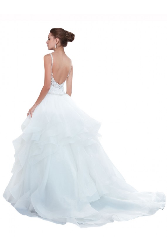 Comprare Bianco Abito da ballo Sottili Innamorato Tulle Spiaggia Abiti da sposa