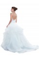 Comprare Bianco Abito da ballo Sottili Innamorato Tulle Spiaggia Abiti da sposa