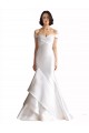 Comprare Bianco Stile sirena Raso Spiaggia Abiti da sposa