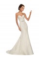 Comprare Bianco Tubino Innamorato Tulle Pizzo Abiti da sposa
