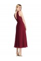 Comprare Lilla Linea A Capestro Chiffona Corto Abiti da damigella donore / Abiti da cocktail