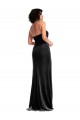 Comprare Nero Stile sirena Capestro Velluto Elastico Lunga Formali Abiti da damigella donore / Abiti da sera / Abiti da ballo