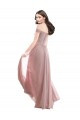 Comprare Rosa 147 Linea A Chiffona Pizzo Lunga Abiti da damigella donore