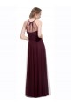 Comprare Rosso 74 Linea A Capestro Illusione Tulle Lunga Abiti da damigella donore