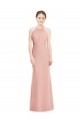 Comprare Stile sirena Capestro Chiffona Lunga Abiti da damigella donore