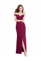 Comprare Stile sirena Chiffona Pizzo Lunga Abiti da damigella donore