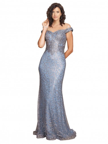Comprare Stile sirena Paillettes Lunga Formali Abiti da damigella donore / Abiti da sera / Abiti da ballo