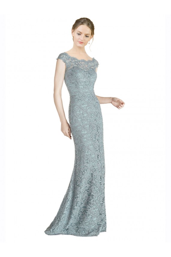Comprare Stile sirena Pizzo Lunga Abiti da damigella donore / Abiti da ballo