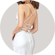 Comprare Crisscroce Abiti da sposa