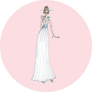 Comprare Tubino Abiti da sposa